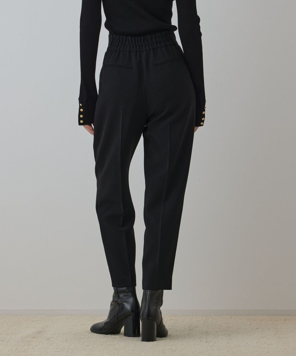 GRACE CONTINENTAL ハイウエストテーパードパンツ 