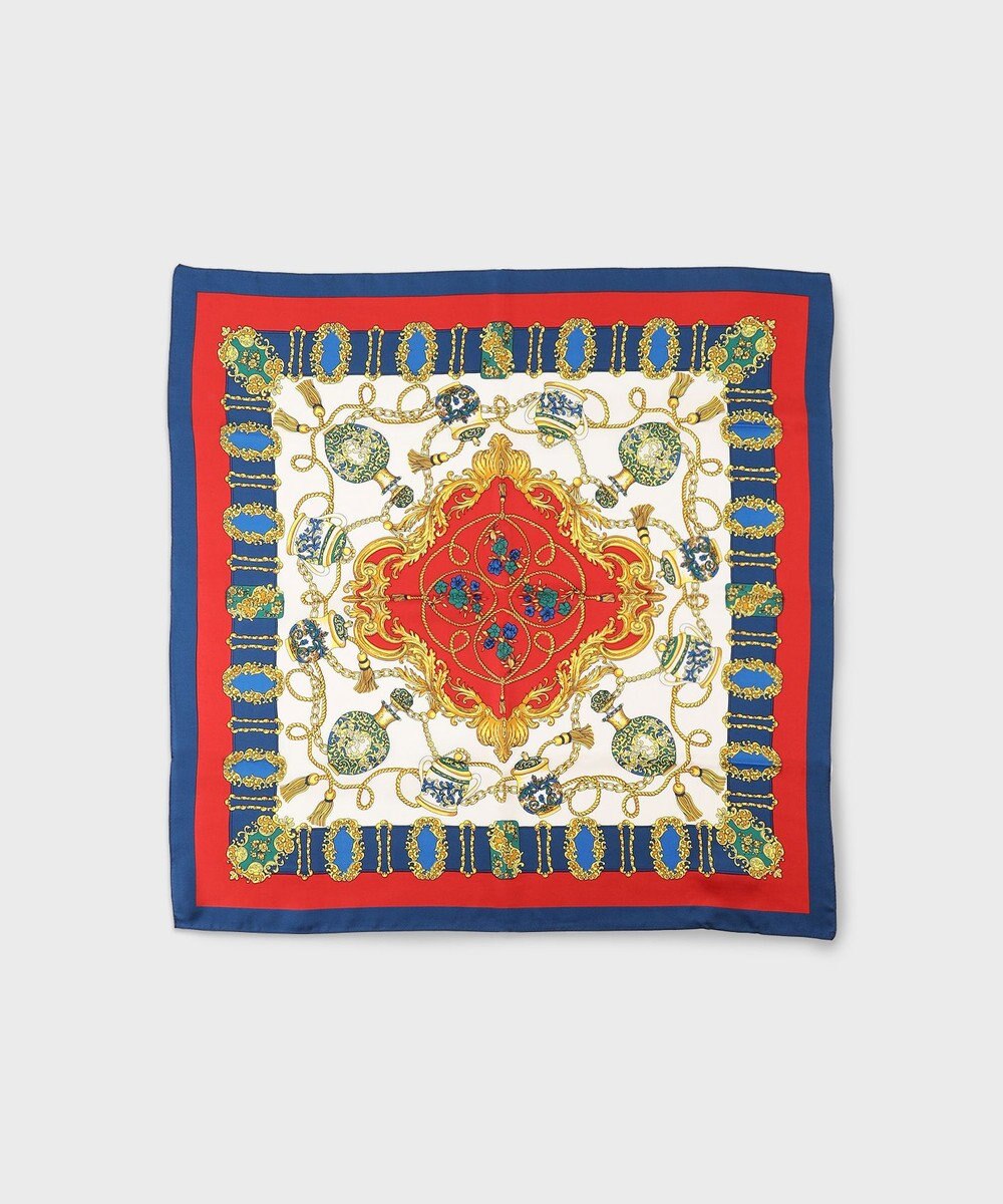 GRACE CONTINENTAL ヴィンテージモチーフスカーフ 