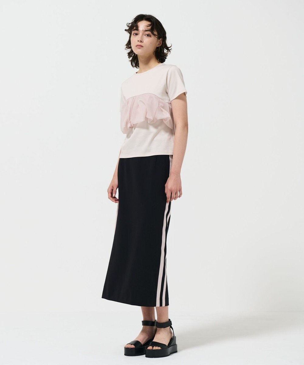 GRACE CONTINENTAL アシメフリルT