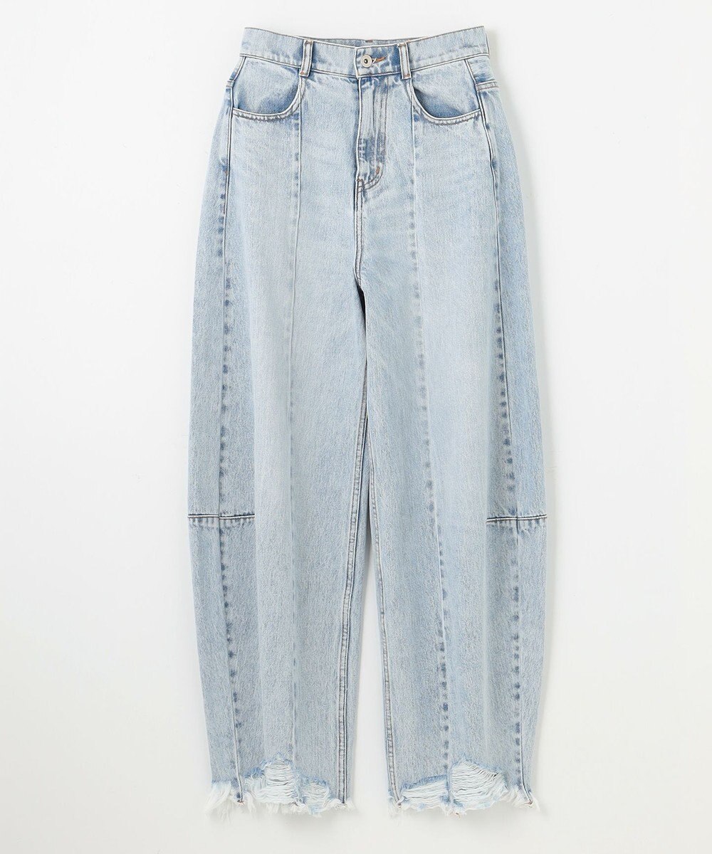 GRACE CONTINENTAL 切替ボリュームデニム 