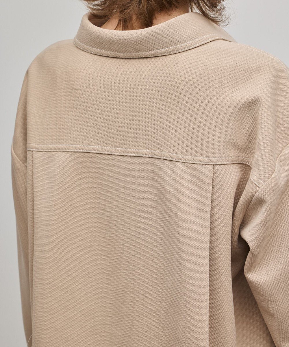 GRACE CONTINENTAL ジャージビッグシャツ 