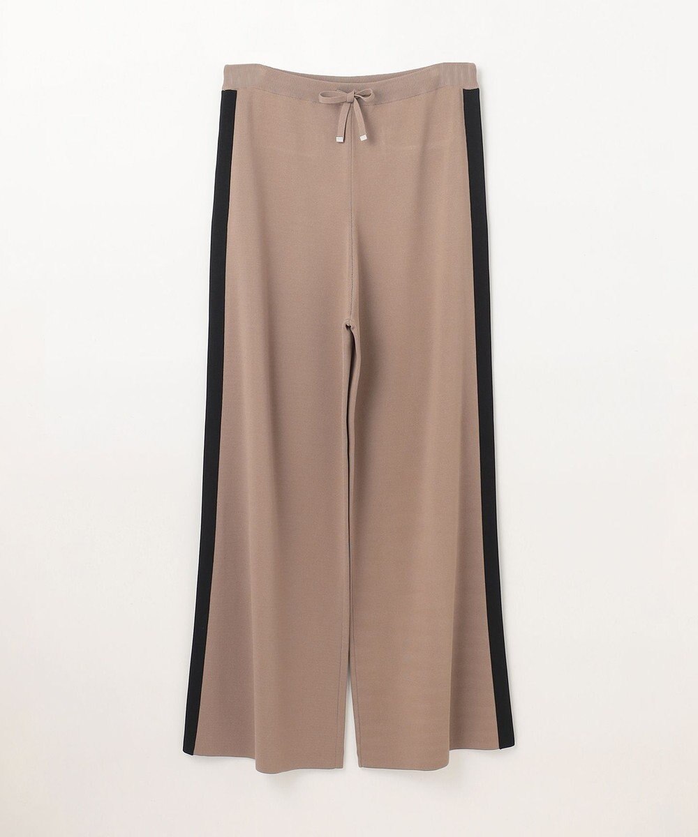 GRACE CONTINENTAL バイカラーニットパンツ 