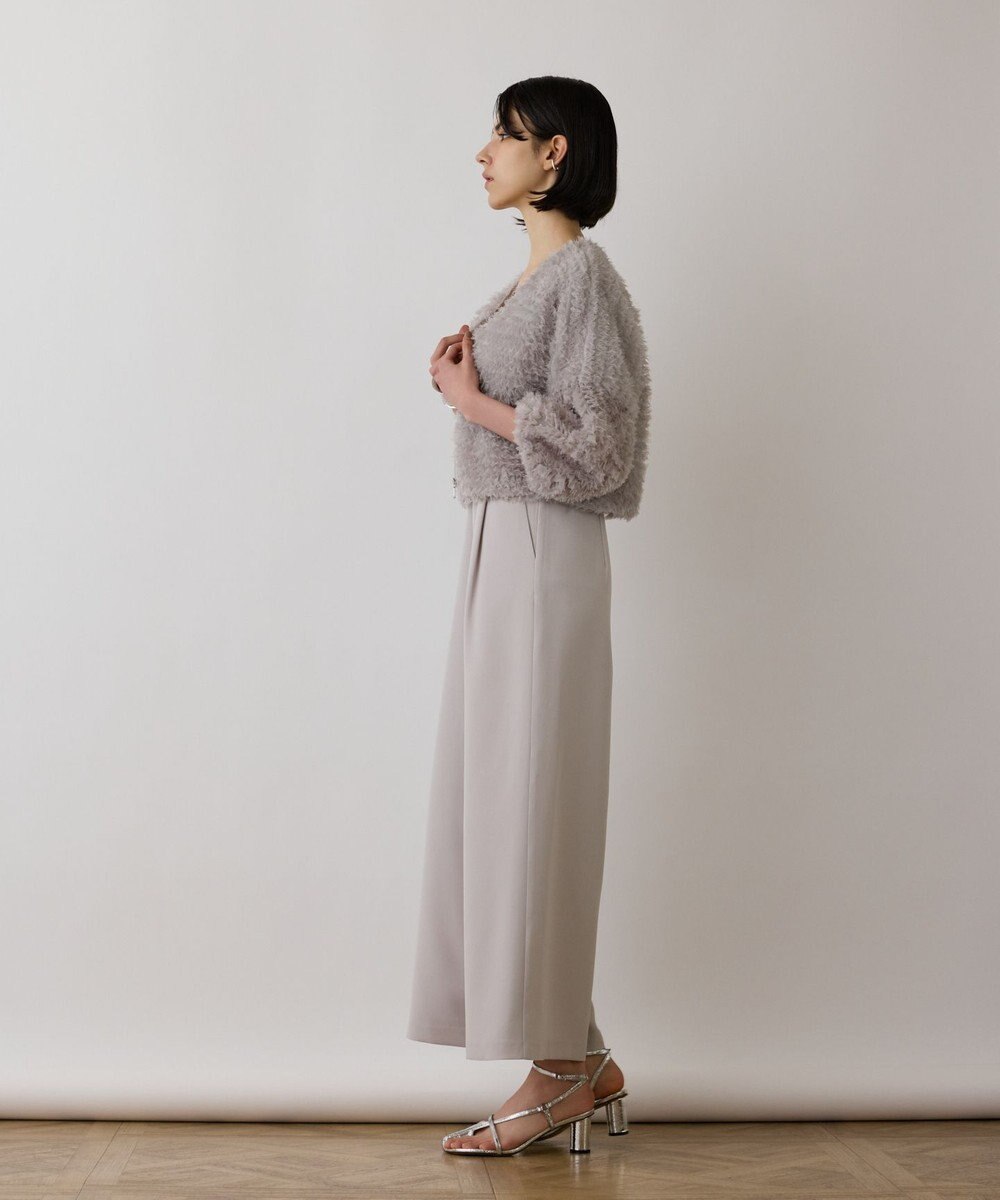 GRACE CONTINENTAL フラワーチュール刺繍ブルゾン 