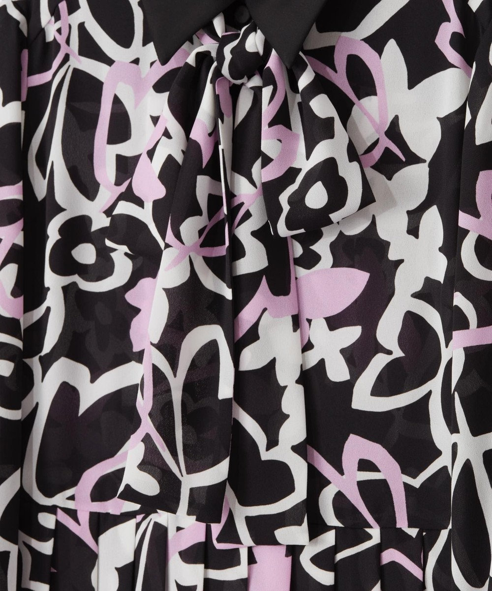 GRACE CONTINENTAL キカフラワープリーツドレス