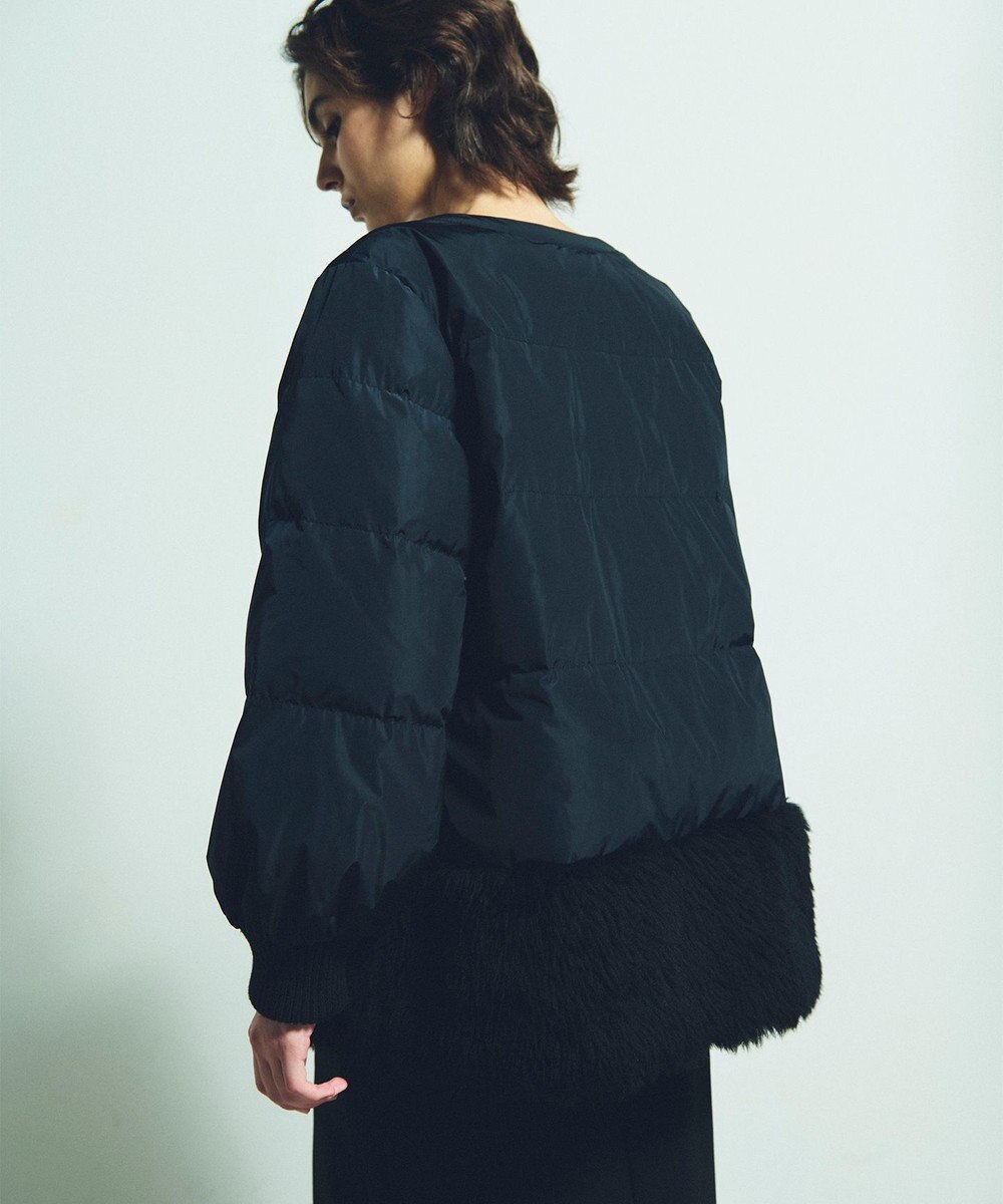 GRACE CONTINENTAL ボアコンビダウンジャケット