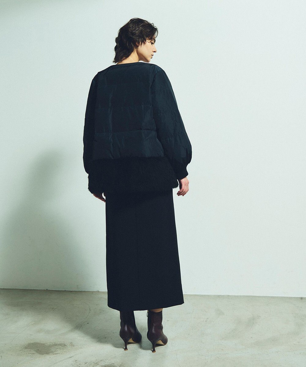 GRACE CONTINENTAL ボアコンビダウンジャケット