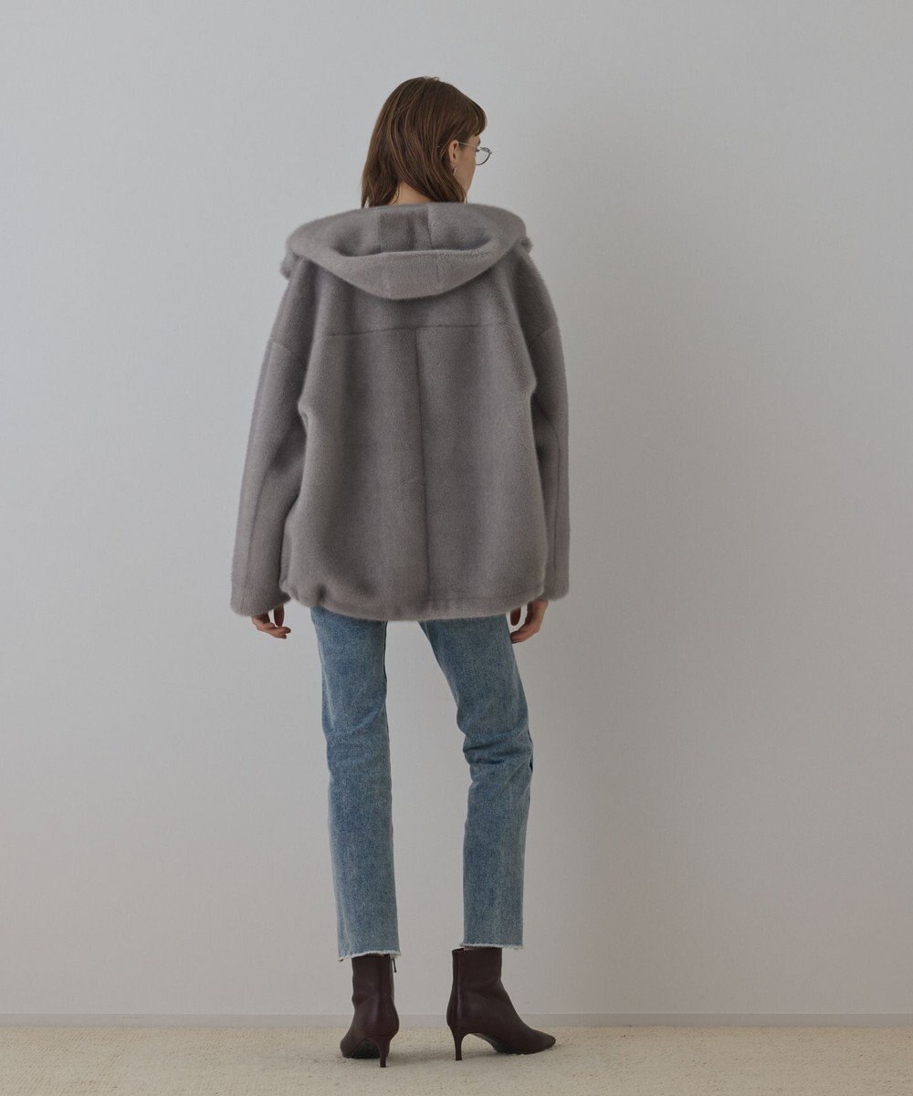 GRACE CONTINENTAL ラインスリムデニムパンツ 