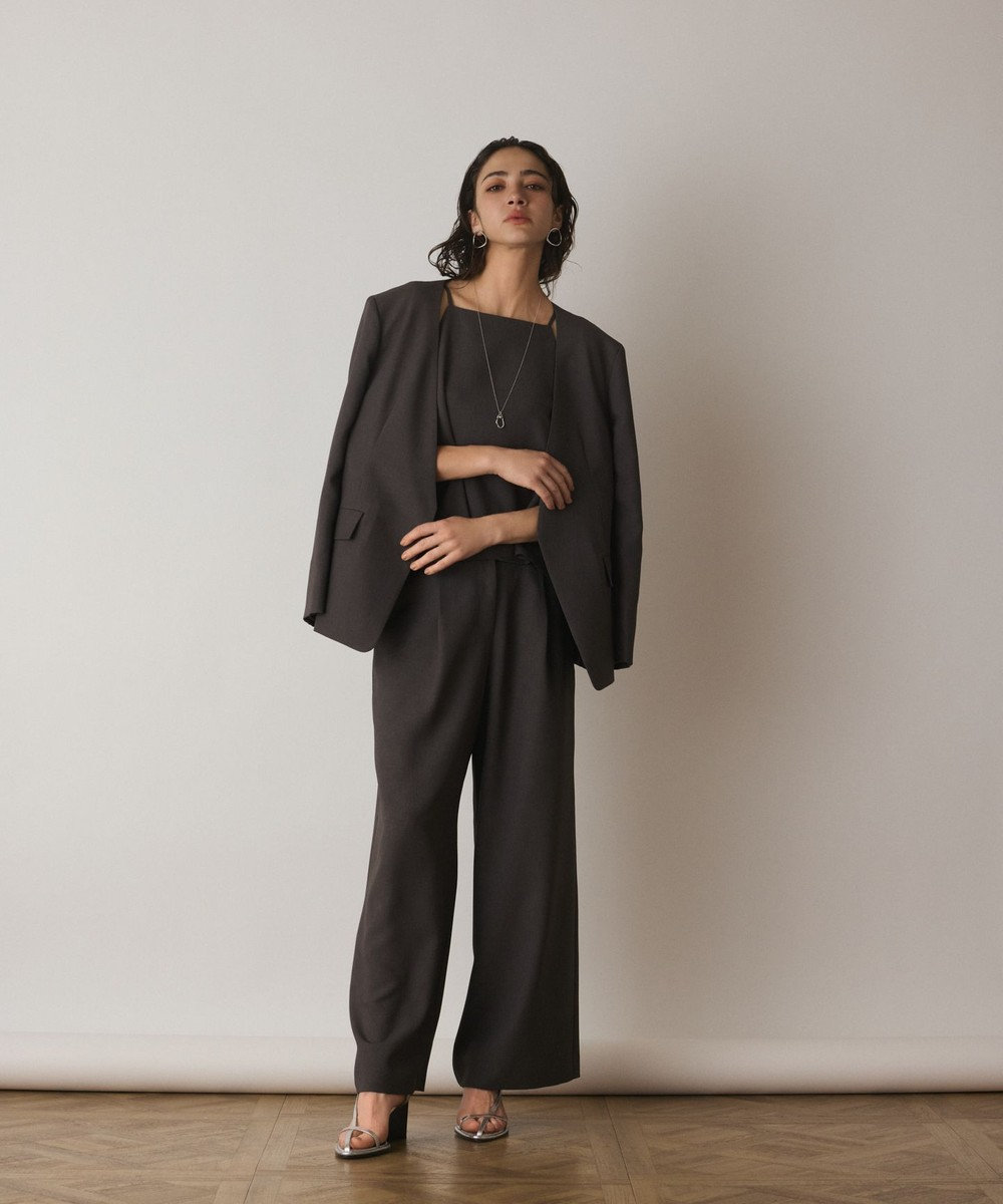 GRACE CONTINENTAL バックシャンノーカラージャケット バックシャンノーカラージャケット / GRACE CONTINENTAL | GRACE