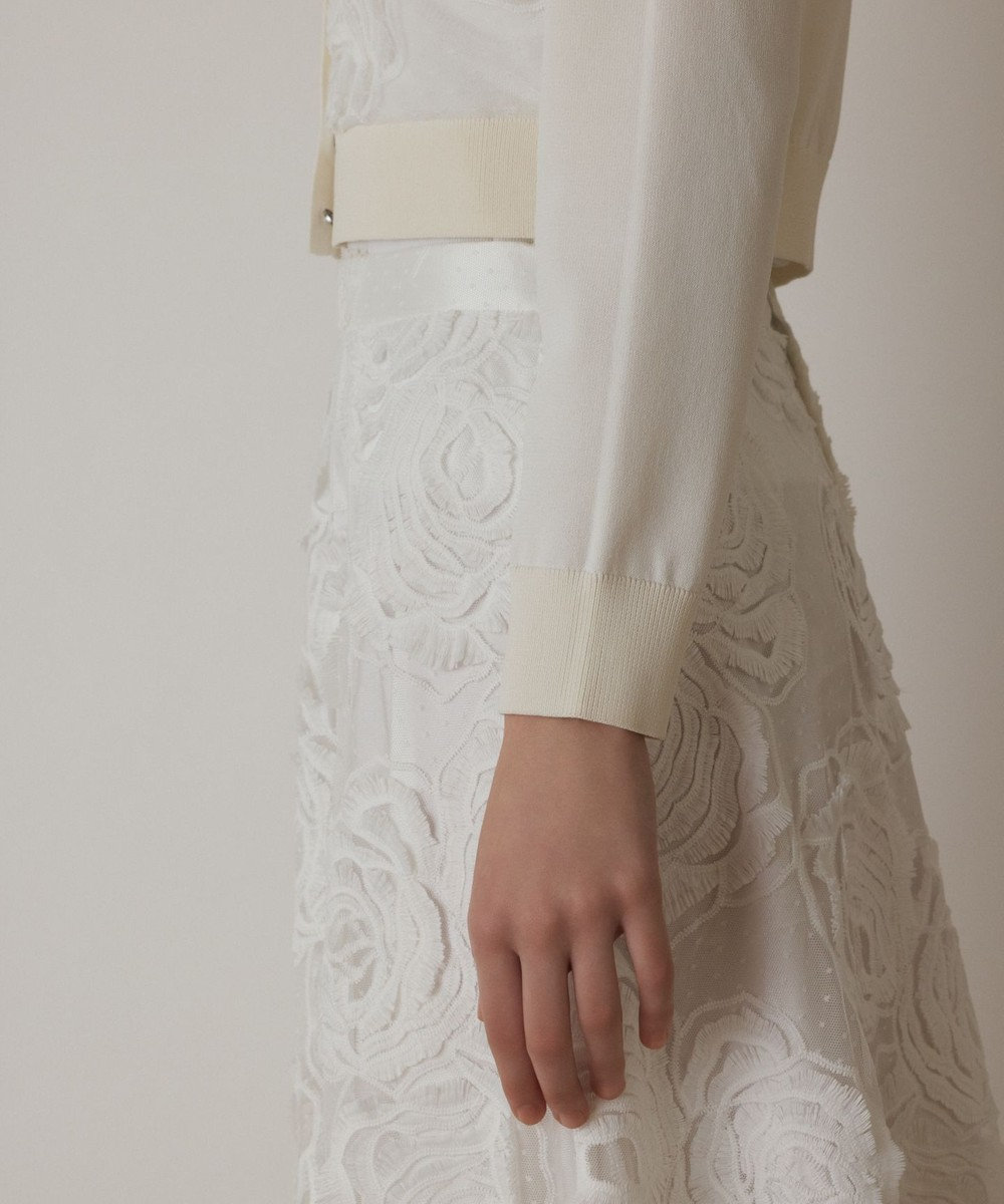 ローズ刺繍ニットカーディガン / GRACE CONTINENTAL | GRACE