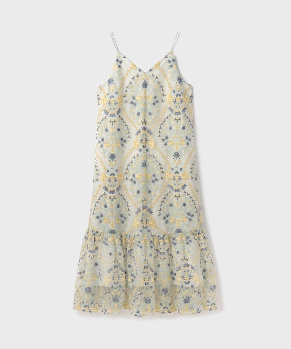 GRACE CONTINENTAL オーナメントembワンピース 