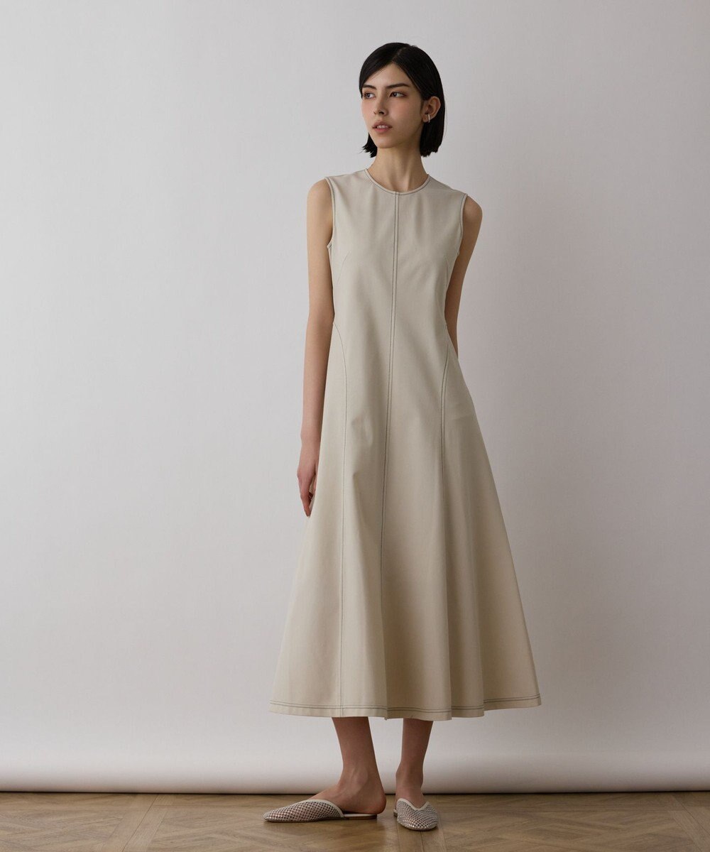 GRACE CONTINENTAL ステッチカットワンピース