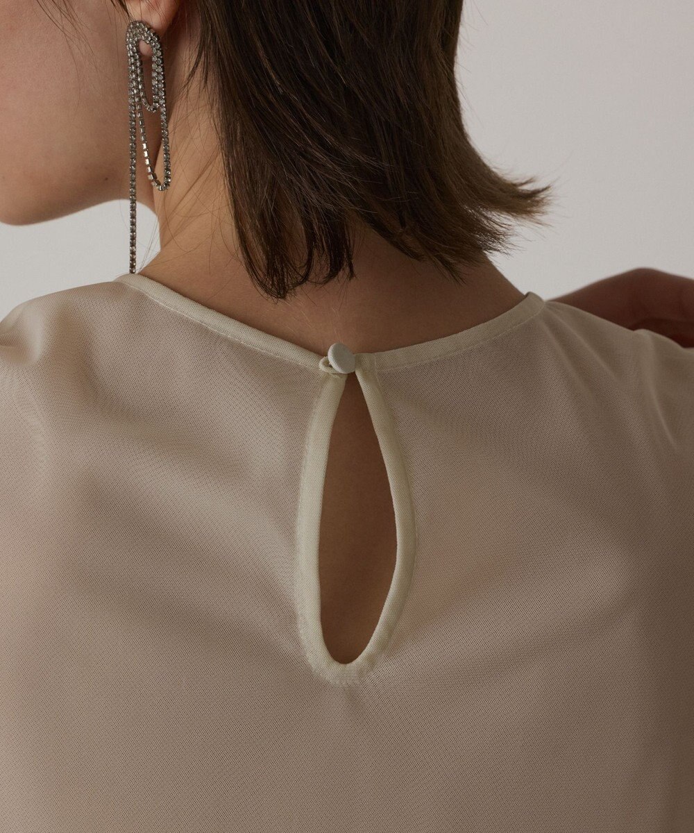 GRACE CONTINENTAL バルーンチュールトップ