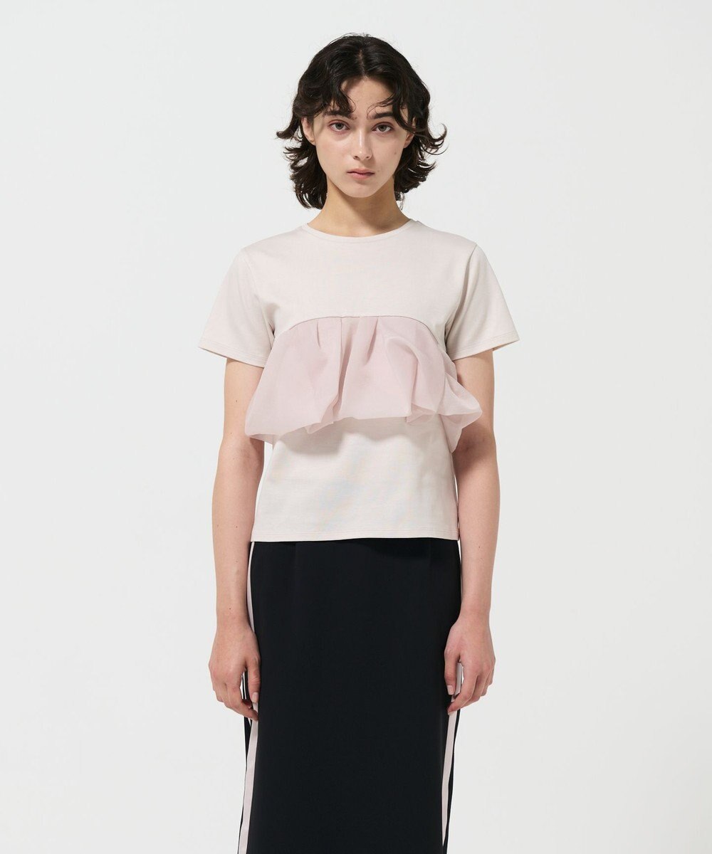 GRACE CONTINENTAL アシメフリルT