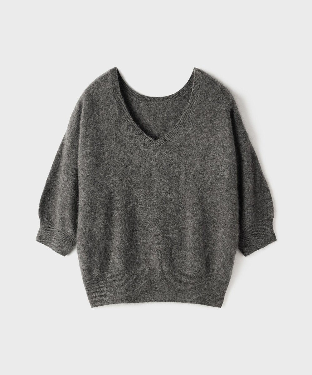 GRACE CONTINENTAL カシミヤファートップ 