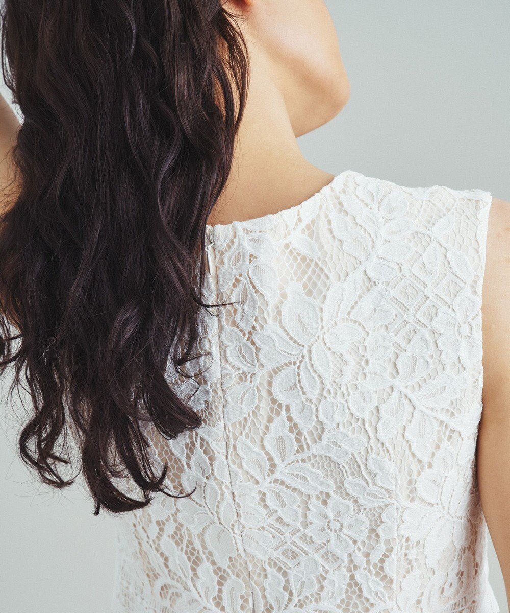 GRACE CONTINENTAL レースタイトドレス