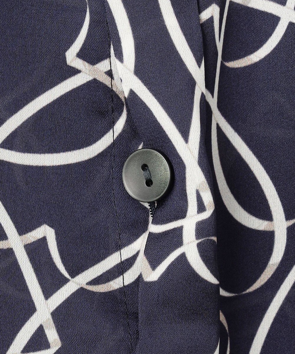 GRACE CONTINENTAL ラインハートケープブラウス 