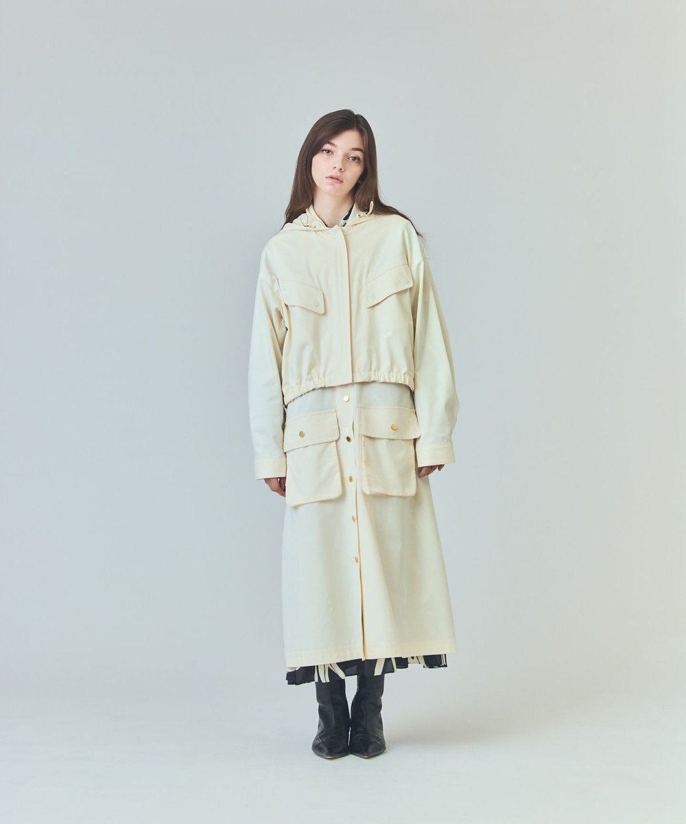 GRACE CONTINENTAL ミリタリー3WAYコート