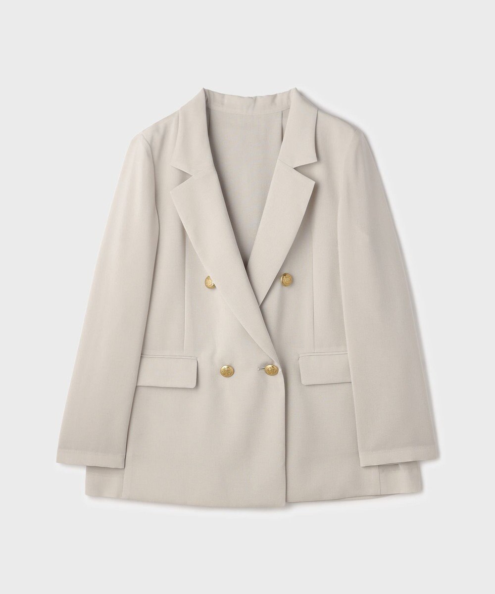 GRACE CONTINENTAL バックタックテーラードジャケット 