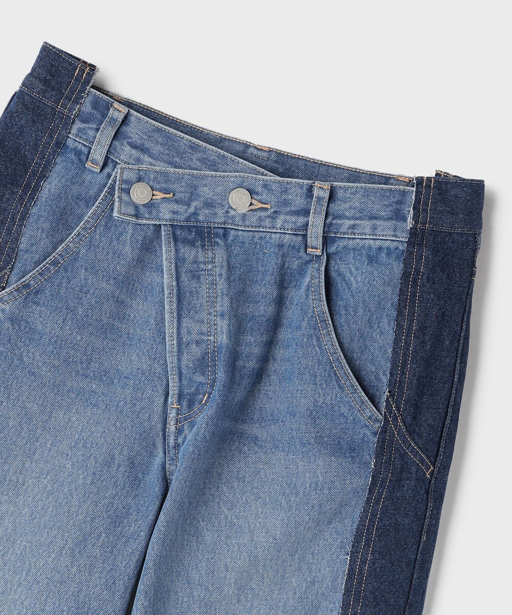 GRACE CONTINENTAL リメイクフレアデニムパンツ 