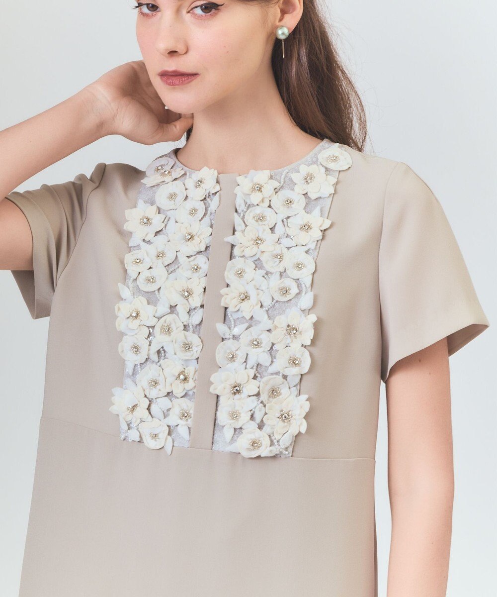 GRACE CONTINENTAL コサージュビジュードレス 