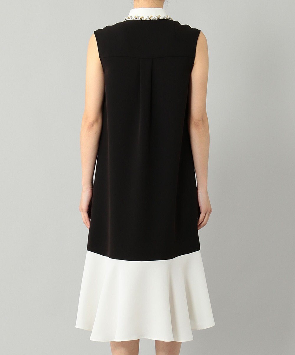 GRACE CONTINENTAL カラーブロックシャツドレス 