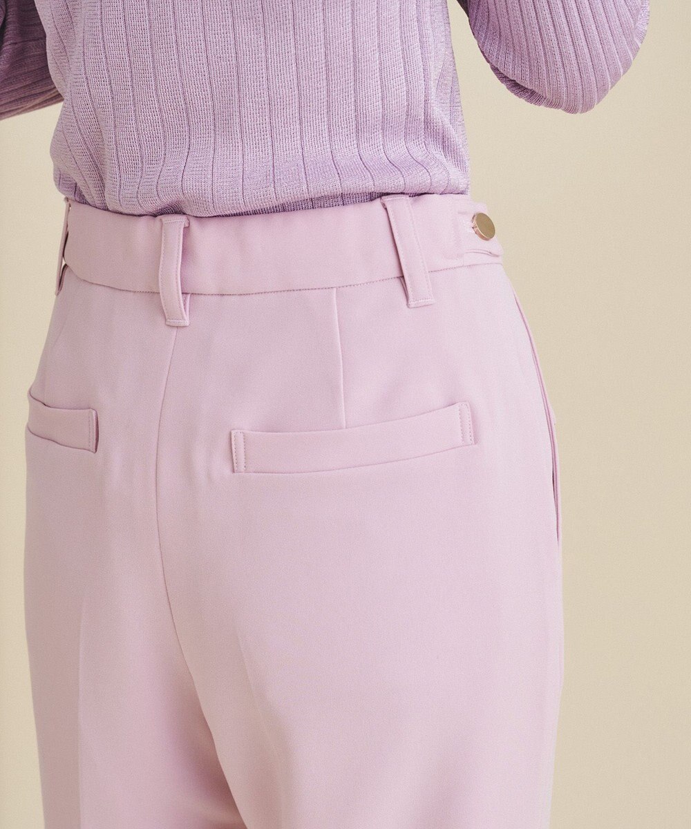 GRACE CONTINENTAL フロントフラップスリムパンツ