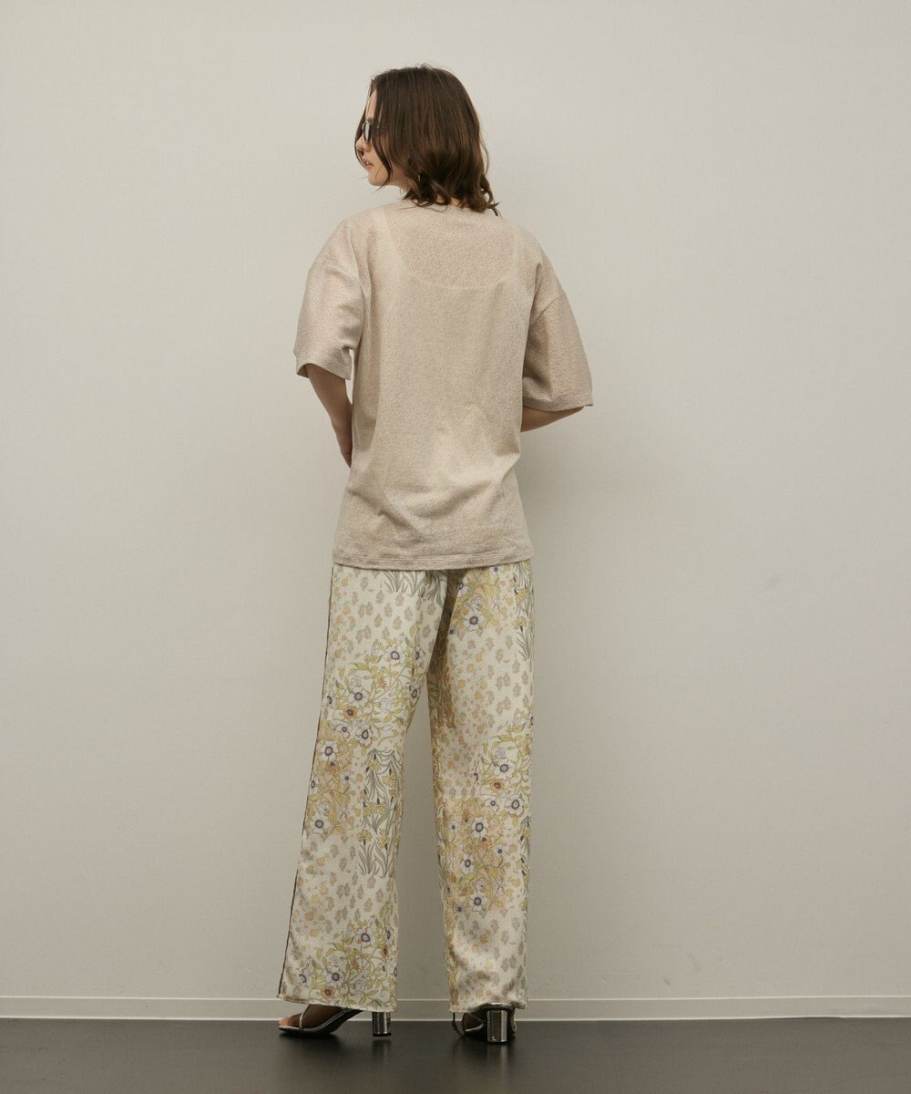 GRACE CONTINENTAL タックロゴTシャツ 