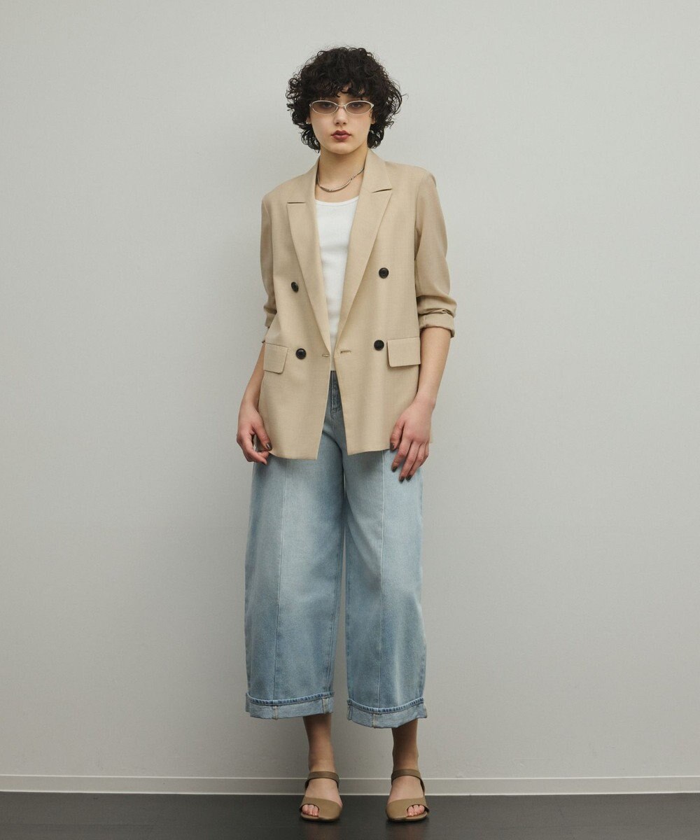 GRACE CONTINENTAL シアーウールジャケット 