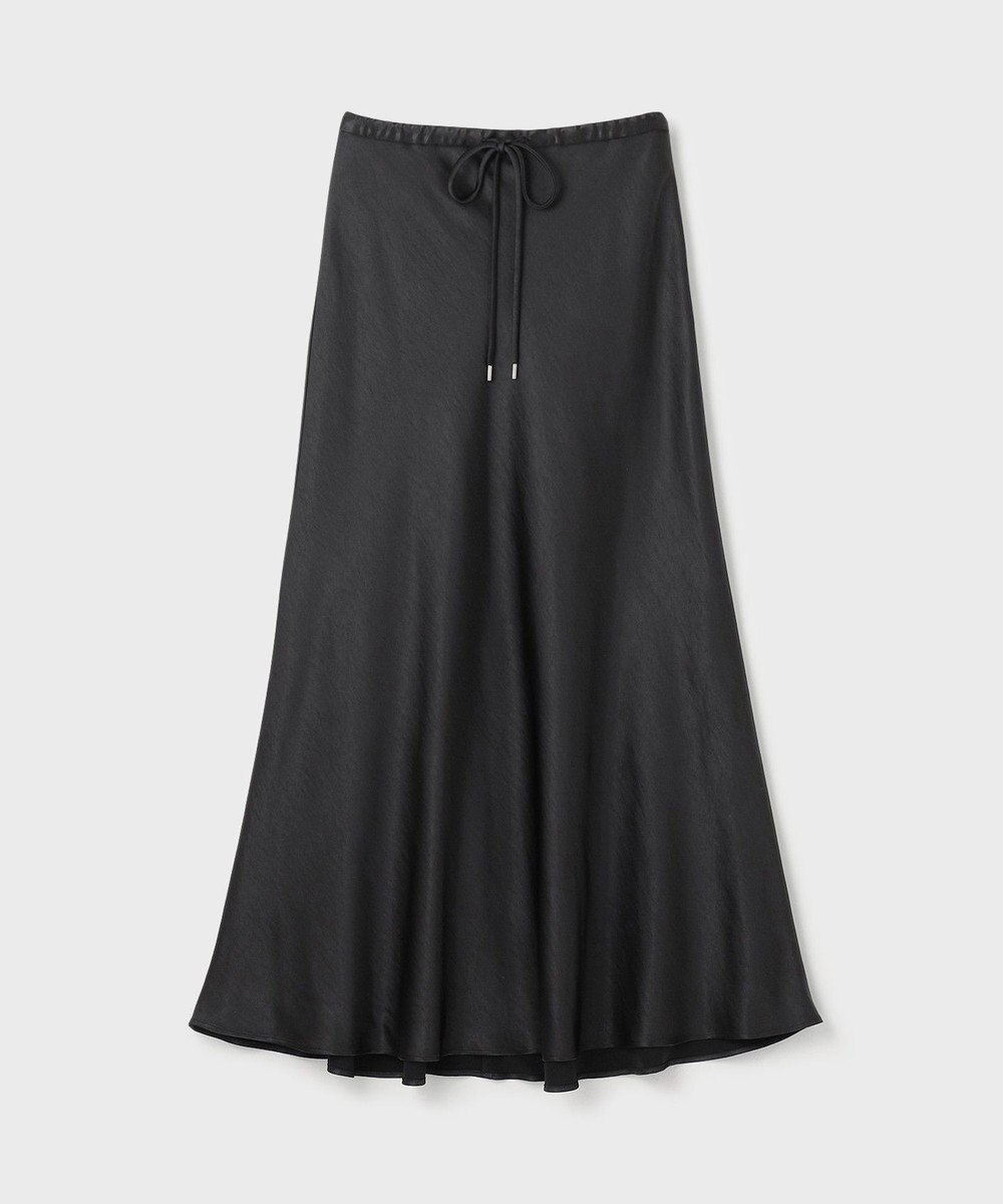 GRACE CONTINENTAL サテンストレッチイージースカート