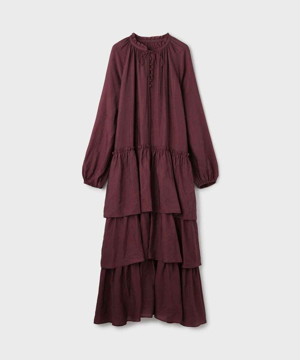 GRACE CONTINENTAL ヨウリュウティアードワンピース 