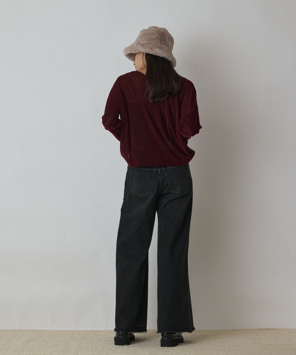 GRACE CONTINENTAL フロッキーオーバーカットトップ 