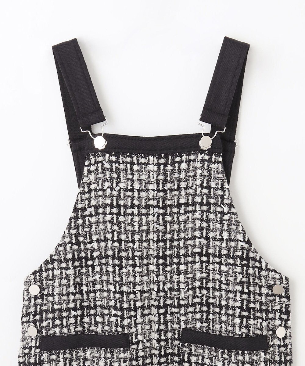 GRACE CONTINENTAL ミディツイードジャンパースカート 