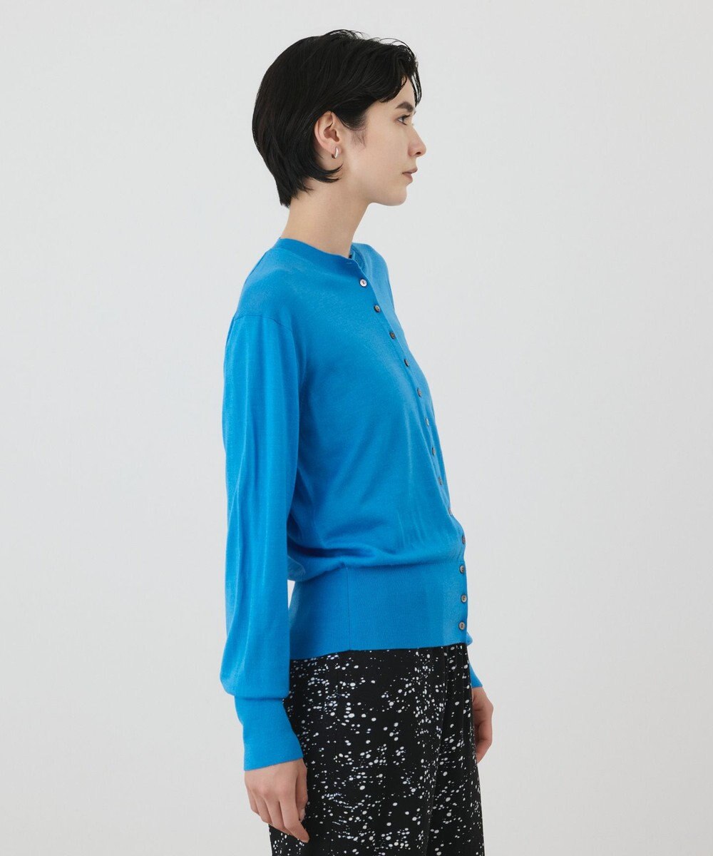 GRACE CONTINENTAL ウールシルクニットカーディガン 