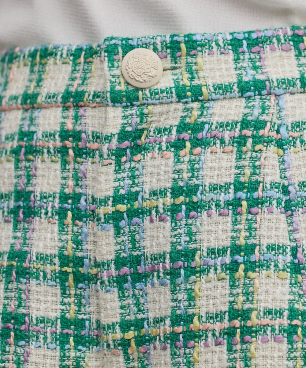 GRACE CONTINENTAL ツイードショートパンツ 