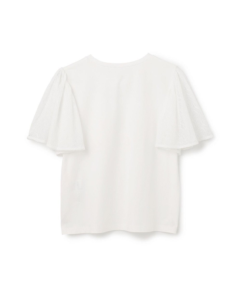 GRACE CONTINENTAL レースロゴTシャツ 