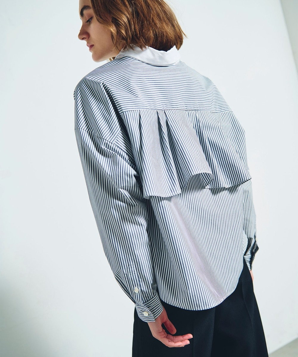 GRACE CONTINENTAL バックコンシャスシャツ 