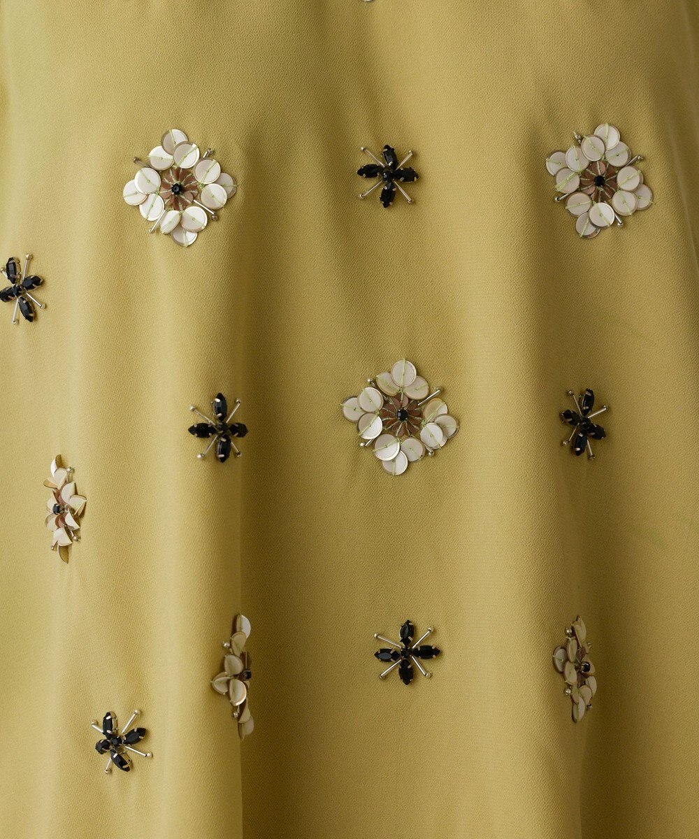 GRACE CONTINENTAL ビジューノースリーブトップ