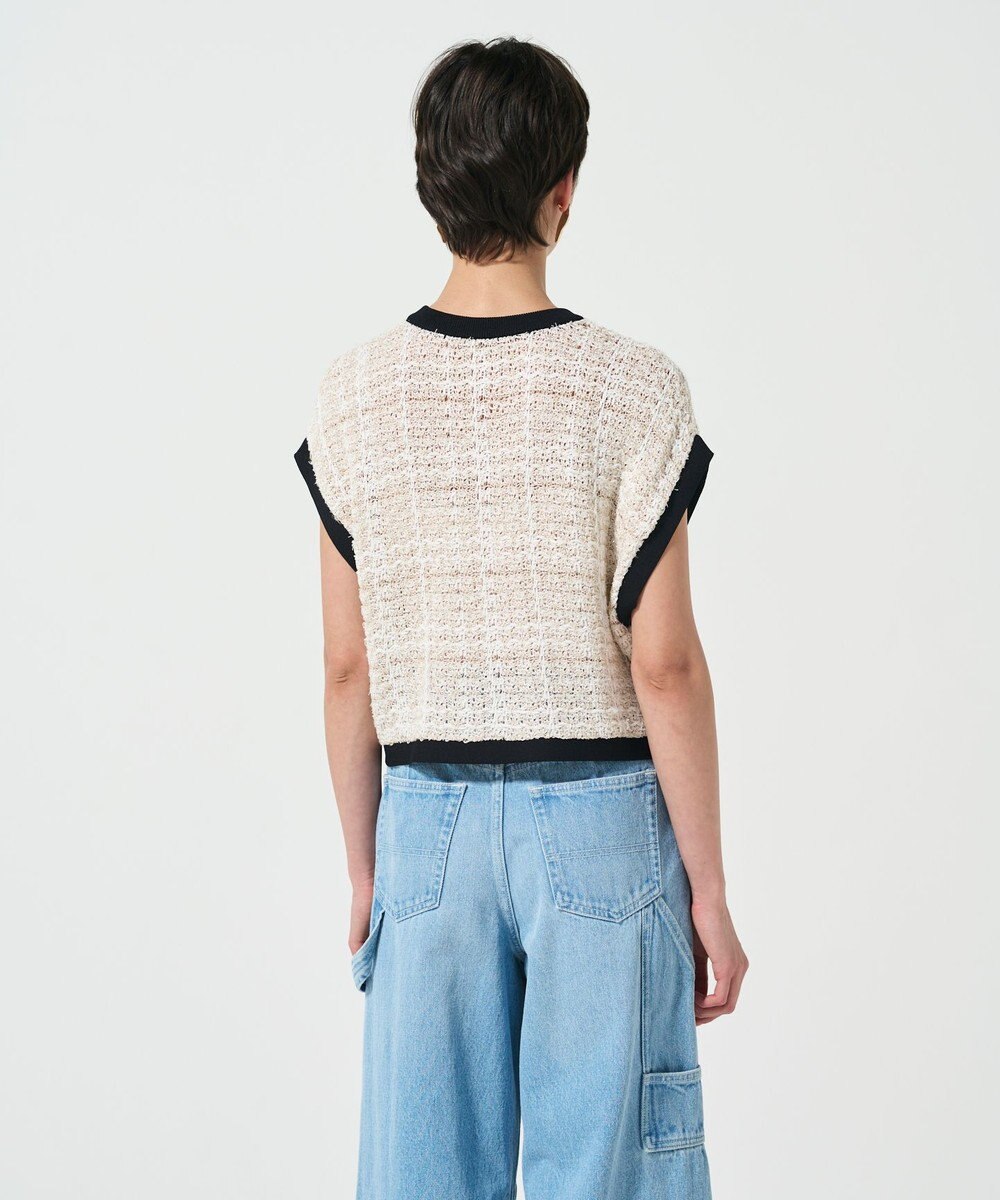 GRACE CONTINENTAL ショートニットベスト