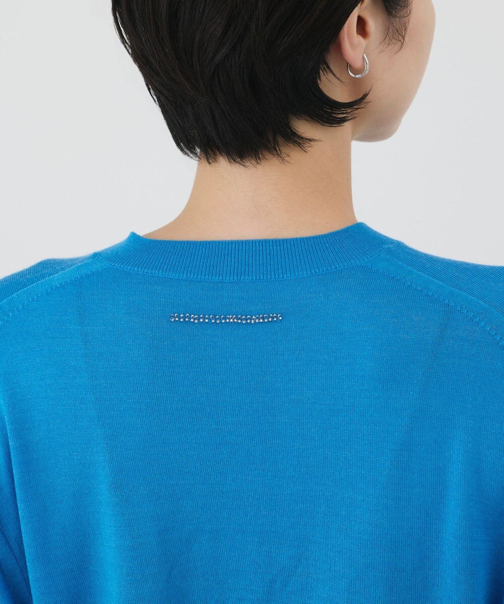 GRACE CONTINENTAL ウールシルクニットカーディガン 