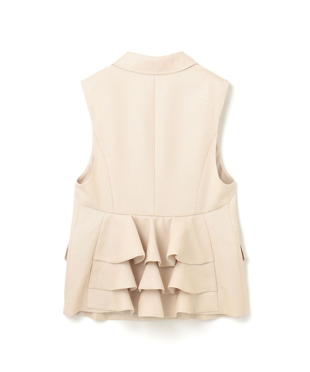 GRACE CONTINENTAL バックフリルベスト 