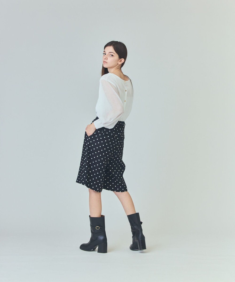 GRACE CONTINENTAL ドットハーフパンツ