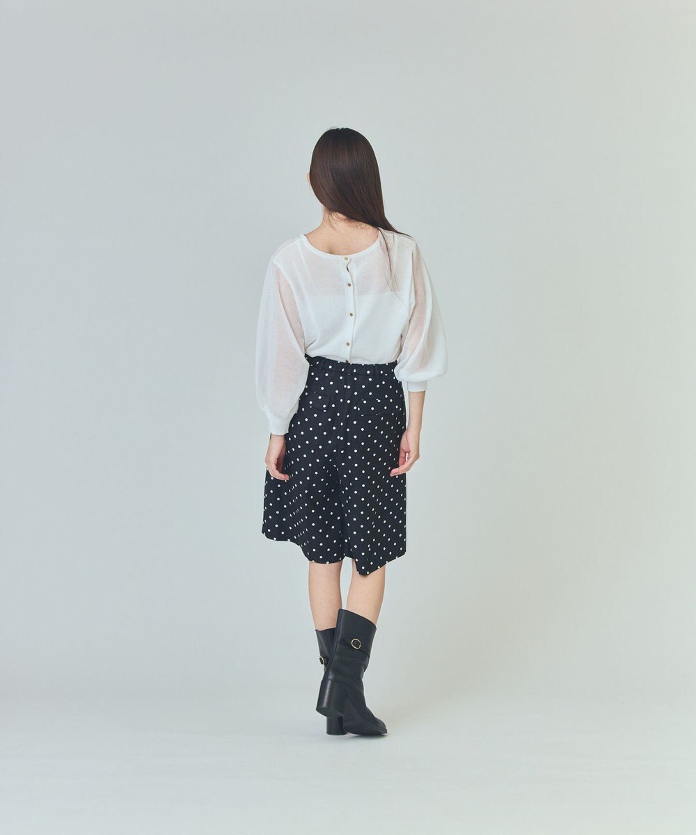 GRACE CONTINENTAL ドットハーフパンツ