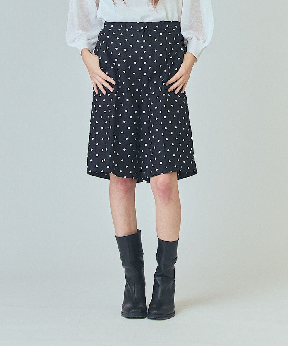 GRACE CONTINENTAL ドットハーフパンツ