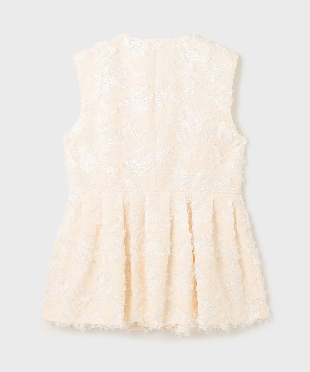 GRACE CONTINENTAL カットジャガードジレ