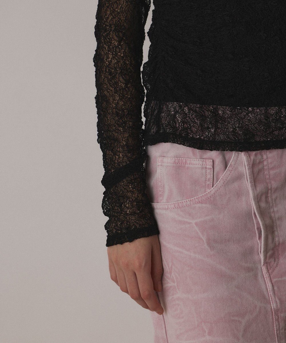 GRACE CONTINENTAL シアーレースカットトップ