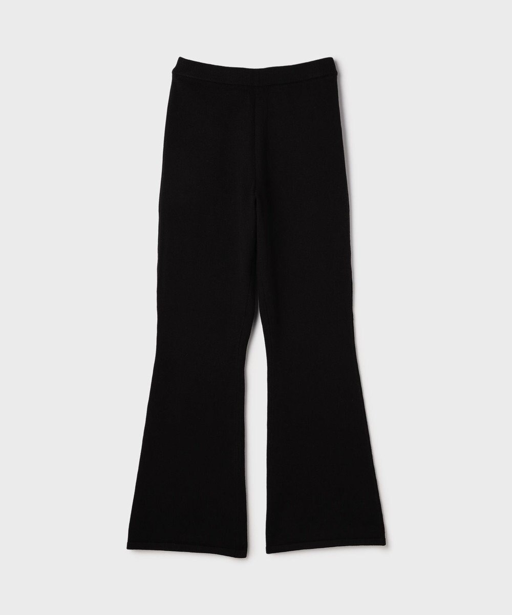 GRACE CONTINENTAL スウェットライクニットパンツ 