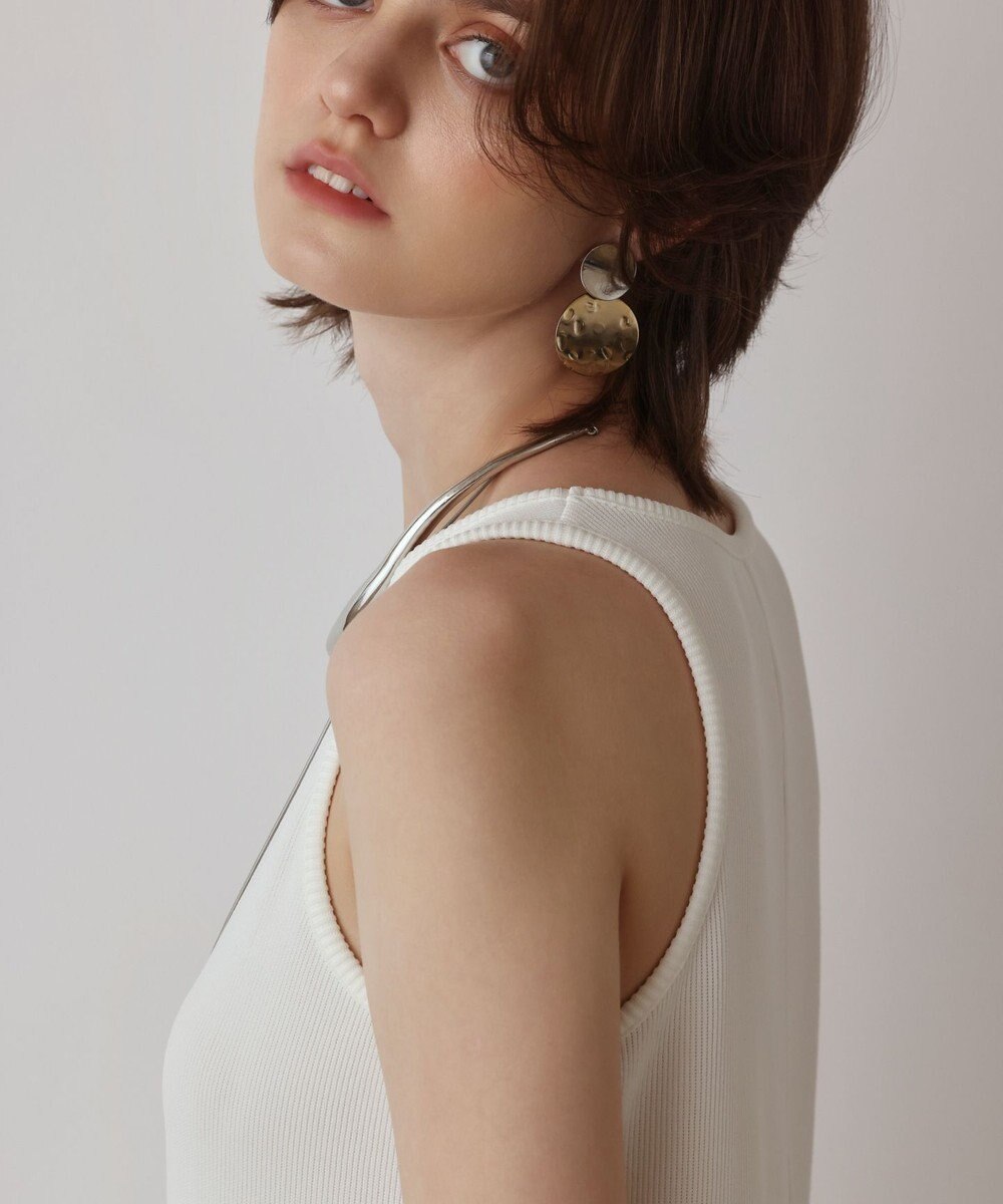 GRACE CONTINENTAL メッシュレイヤードワンピース 