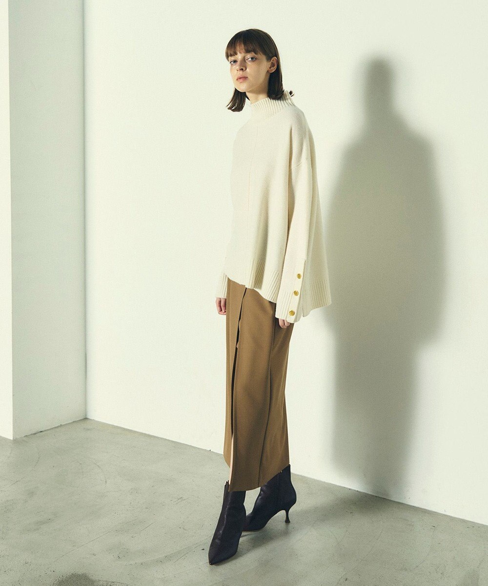 GRACE CONTINENTAL メリノウールニットトップ 