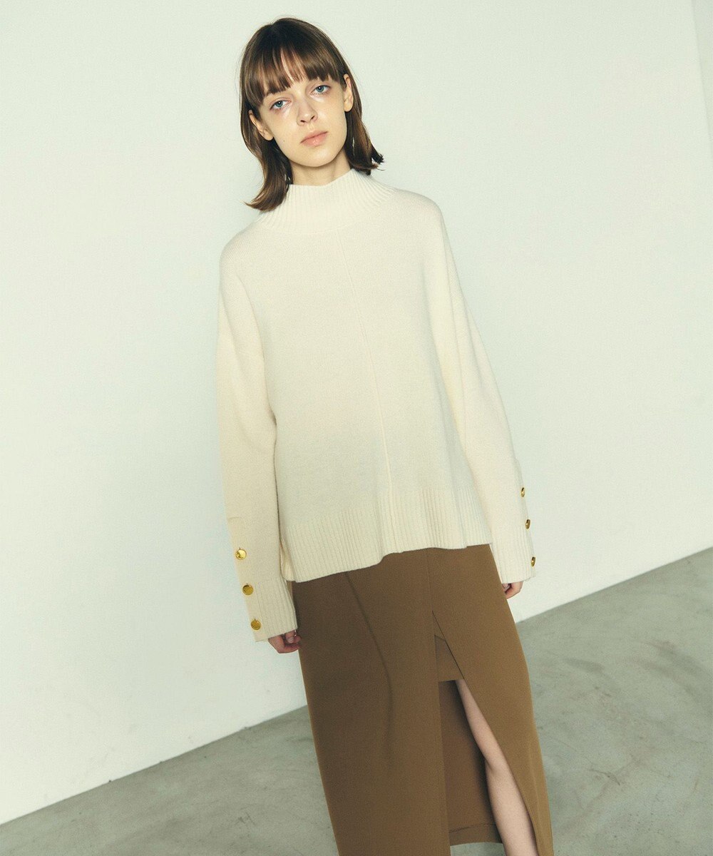 GRACE CONTINENTAL メリノウールニットトップ 