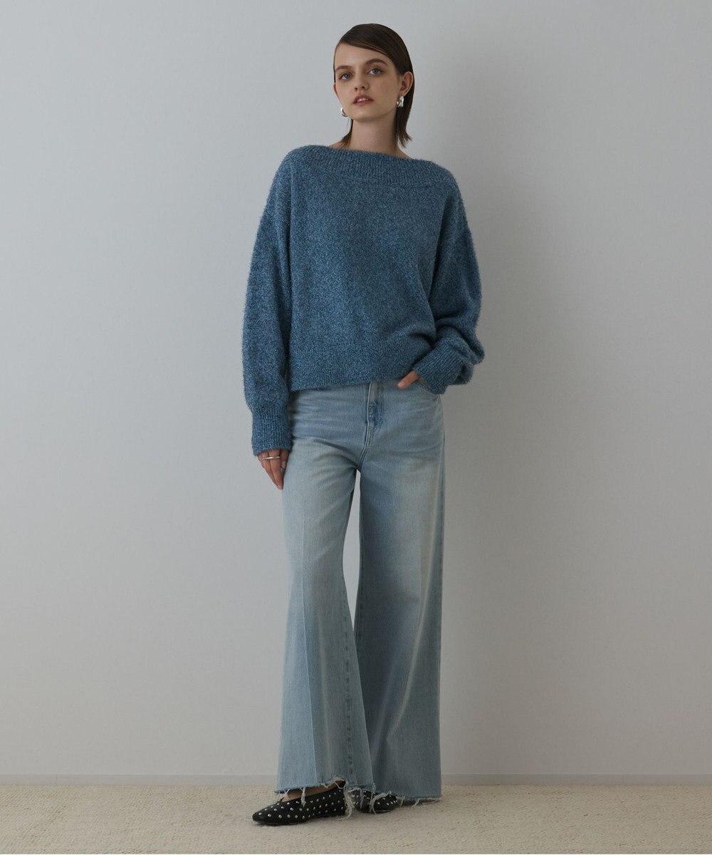 GRACE CONTINENTAL グリッターニットトップ 